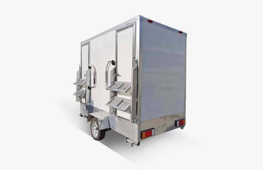 2 stall restroom trailer for sale